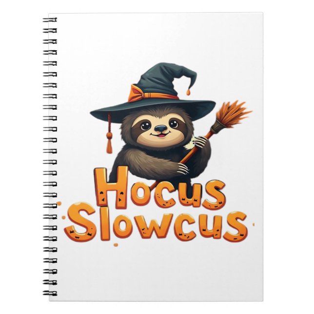 Carnet Hocus Slowcus Amateurs de fentes Halloween tee tee (Devant)