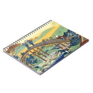 Carnet Hokusai Art japonais 17/100 Fuji Cent Poèmes