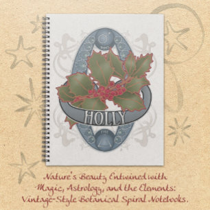 Carnet Holly - Astrologie des fleurs et magie