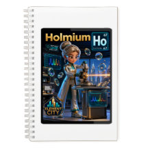 Holmium (Ho) – Atomique | Collection ATOMIVRA™
