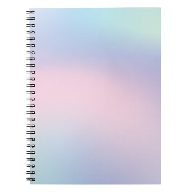 Carnet Holographie Pastel (Devant)