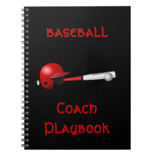 Carnet Home Run Game Team Coach Sports Ball Fun Baseball