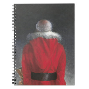 Carnet Homme dans le manteau rouge