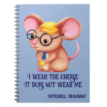 Homme Fromage Poilu Souris Affaires Chemise Lunett