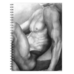 Carnet Hommes Élégant Art Nu Cool de dessin mâle