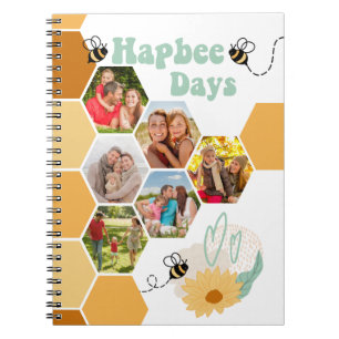 Carnet Honeypeb Photo Collage mignon Bumble Bee