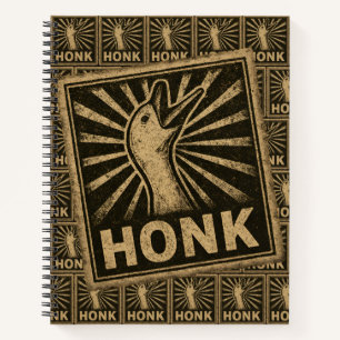 Carnet Honk Goose Funny Duck Chicken Mème