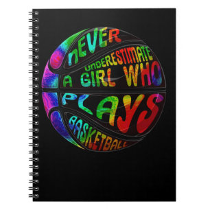 Carnet Hoops Girls Jamais Sous-Estimer Joues Basketball