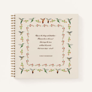 Carnet Hope Emily Dickinson