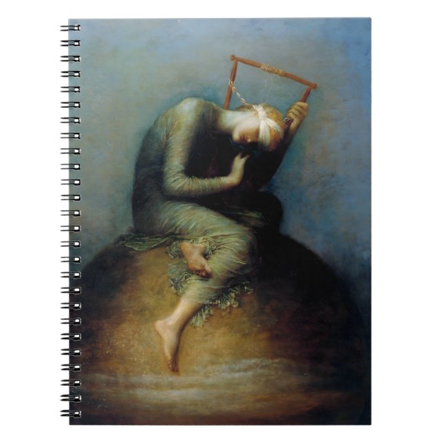 Carnet Hope George Watts Peinture (Devant)
