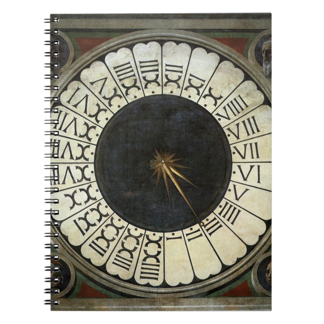 Carnet Horloge dans le Duomo par Paolo Uccello (Devant)