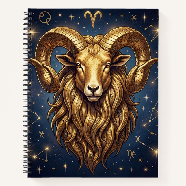 Carnet Horoscope Sign Aries | Astrology Traits & Dates (Devant)