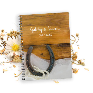 Carnet Horseshoe et Pearls Country Western Mariage
