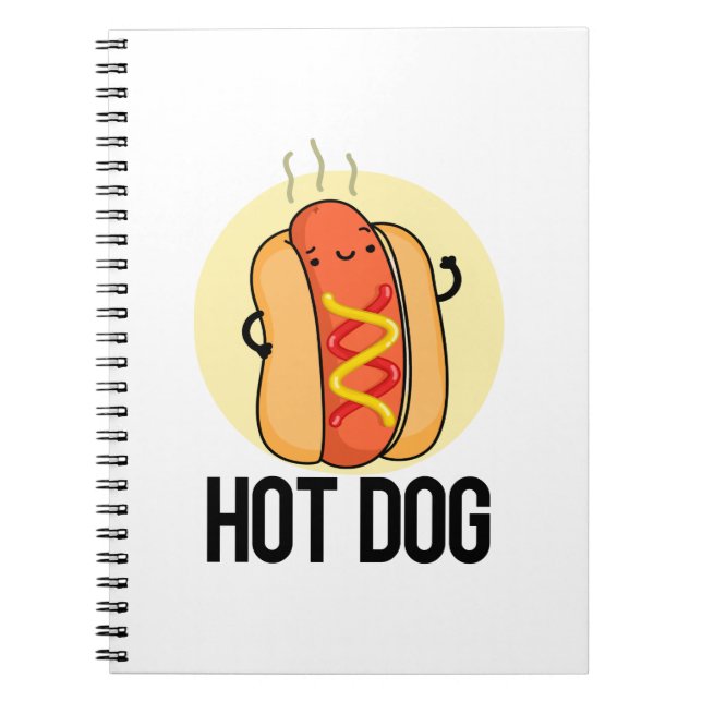 Carnet Hot Dog Funny Hot Dog Food Pun (Devant)