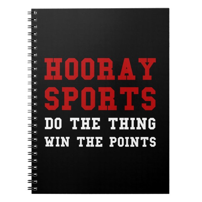 Carnet Hourra sports (Devant)