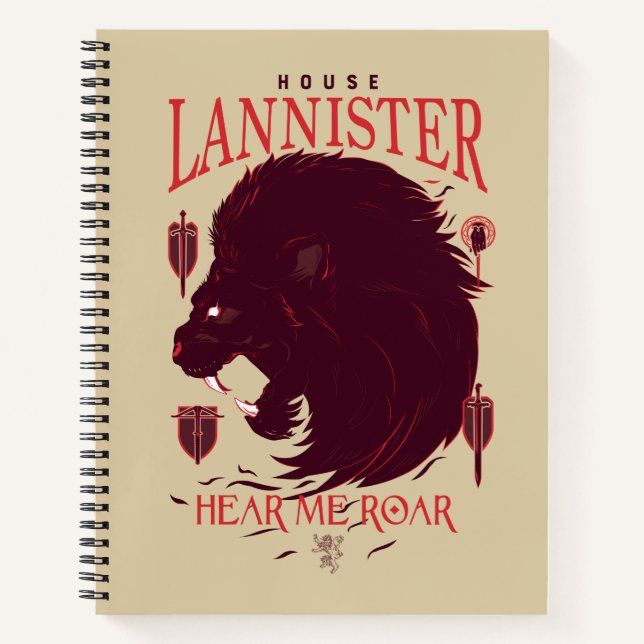 Carnet House Lannister (Devant)