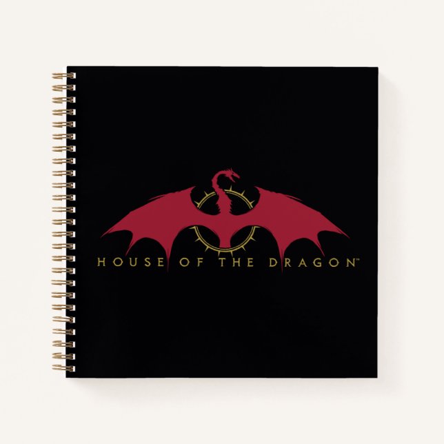 Carnet HOUSE OF THE DRAGON | Red Dragon Graphic (Devant)