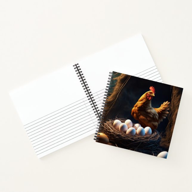 Carnet Housse de poulet (Intérieur)