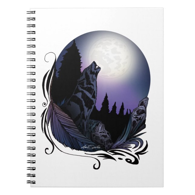 Carnet Howling Wolf (Devant)