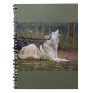 Carnet Howling Wolf Notebook