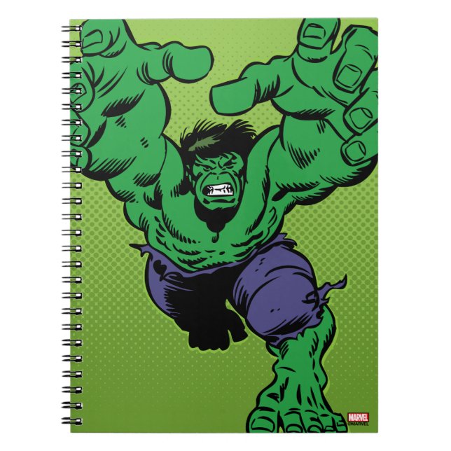 Carnet Hulk Retro Grab (Devant)
