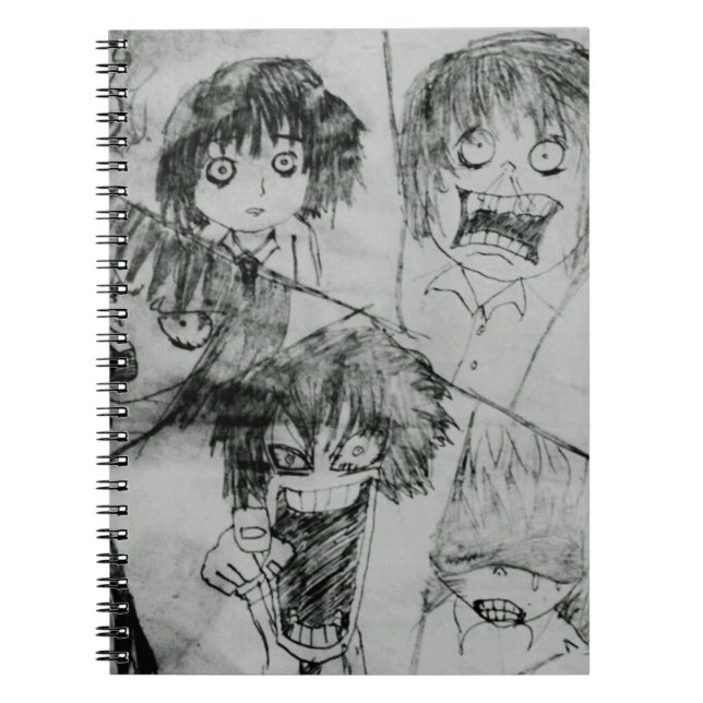 Carnet humoristique visage visage expression du visage (Devant)