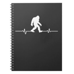 Carnet Humour Bigfoot Heartbeat Funny Sasquatch Fan