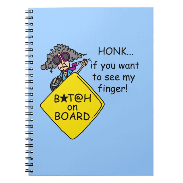 Carnet Humour de rage de route (Devant)