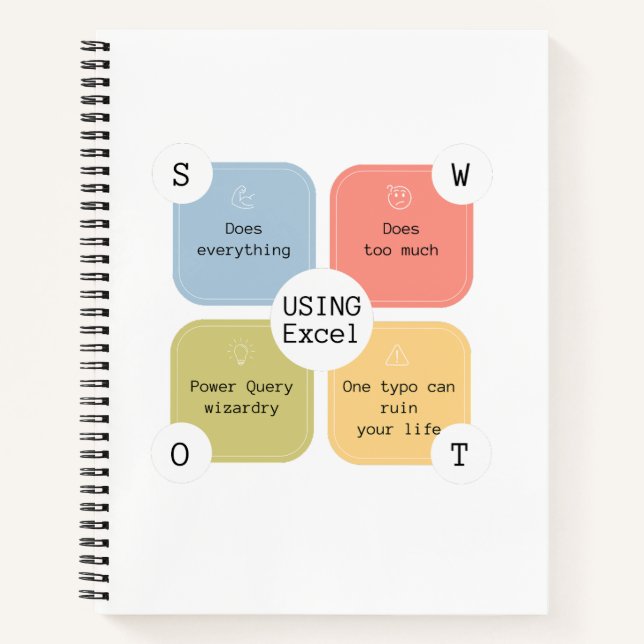 Carnet Humour Excel | Assistant Pour Excel | Feuille de c (Devant)