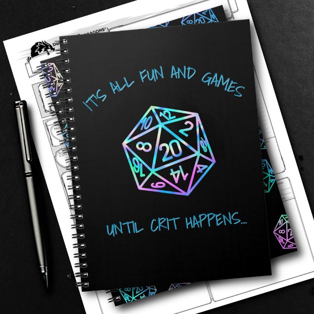 Carnet Humour RPG | Holo Amusement et Jeux jusqu'à ce que (Créateur téléchargé)