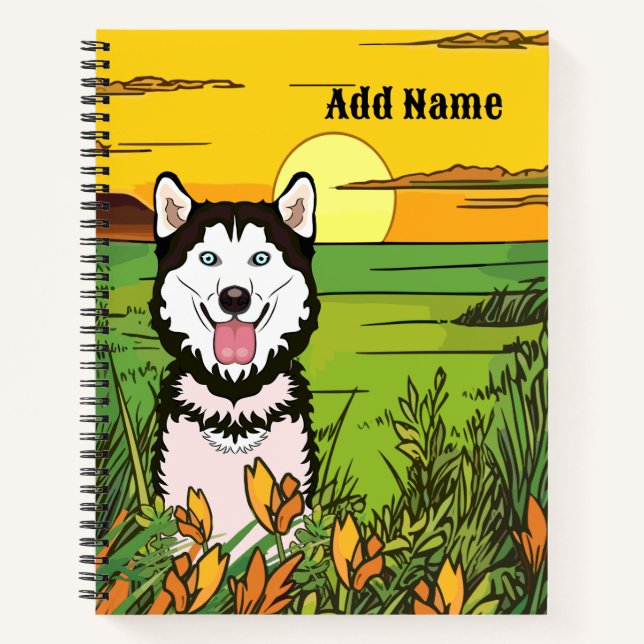 Carnet Husky (Devant)