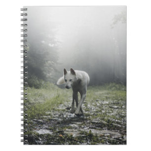 Carnet Husky Sibérien Blanc