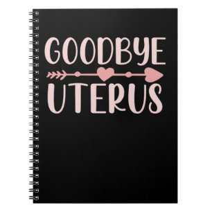 Carnet Hystérectomie Chirurgie Support Uterus Suppressio