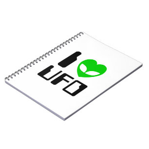Carnet I Alien Heart UFO