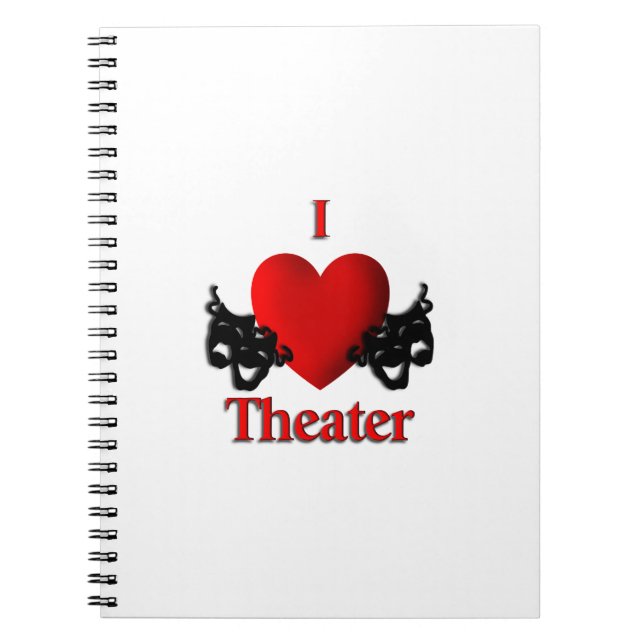 Carnet I Heart Theatre (Devant)