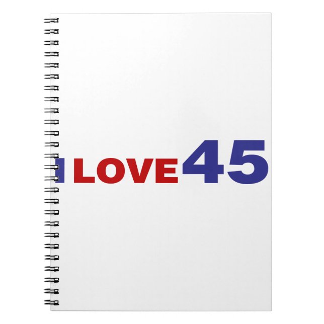 Carnet I Love 45 (Devant)
