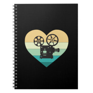 Carnet I Love Cinema Retro Projecteur de film