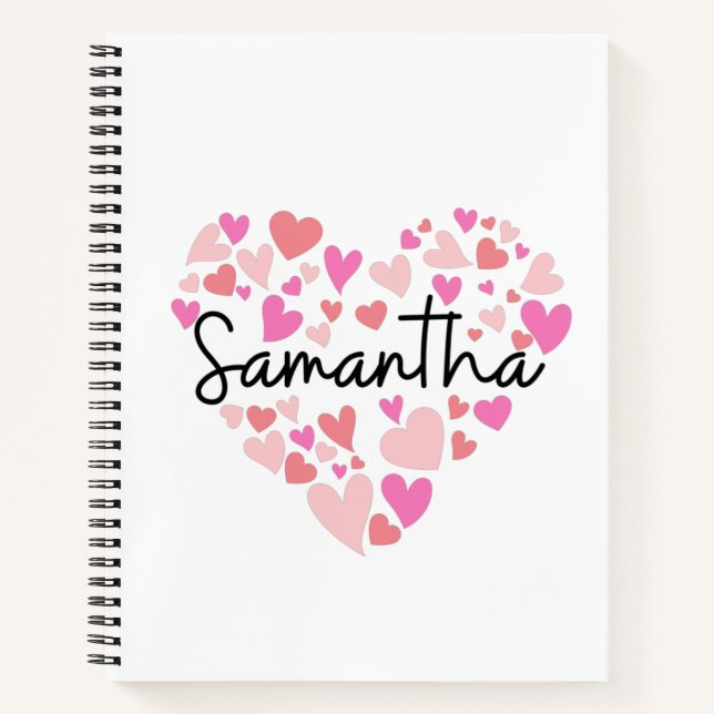 Carnet I love Samantha (Devant)