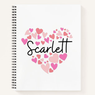 Carnet I love Scarlett