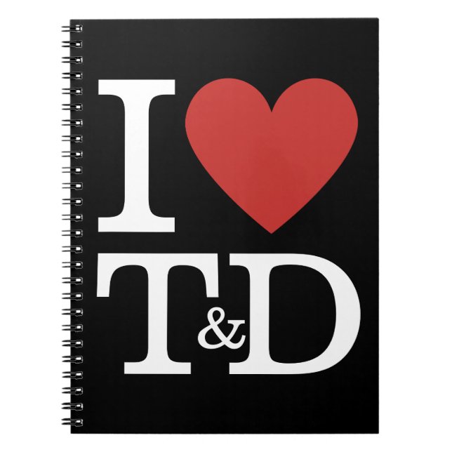 Carnet I ❤️ Love T&D - Département Formation & Développem (Devant)