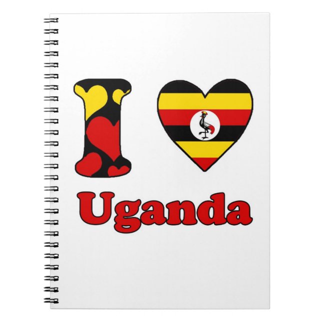 Carnet I love Uganda (Devant)