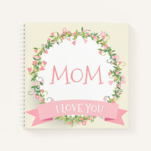 Carnet I Love You Maman's Day Guestbook