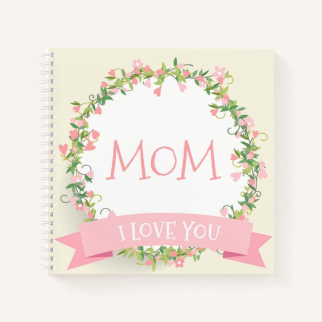 Carnet I Love You Maman's Day Guestbook (Devant)