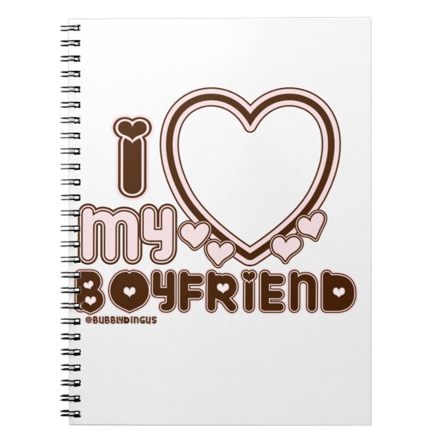 Carnet i luv brown bf (Devant)