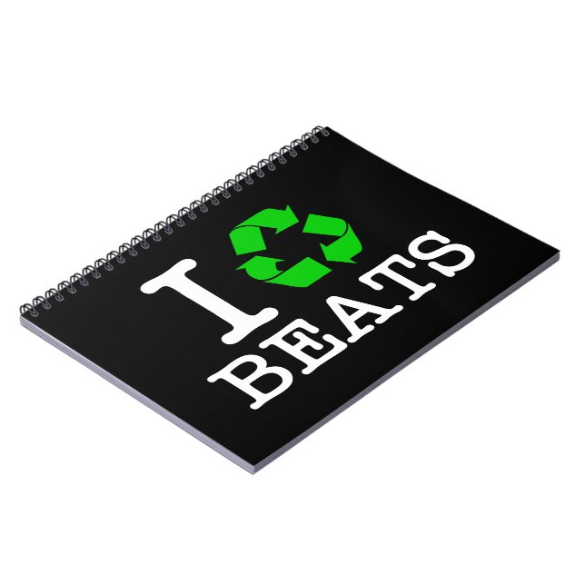 Carnet I Recycle Les Beats (Côté gauche)