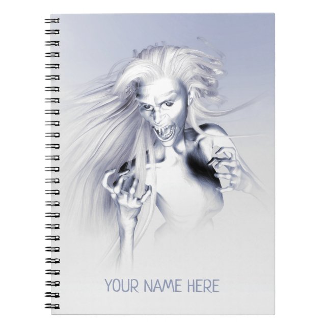 Carnet Ice vampire. Personalized (Devant)