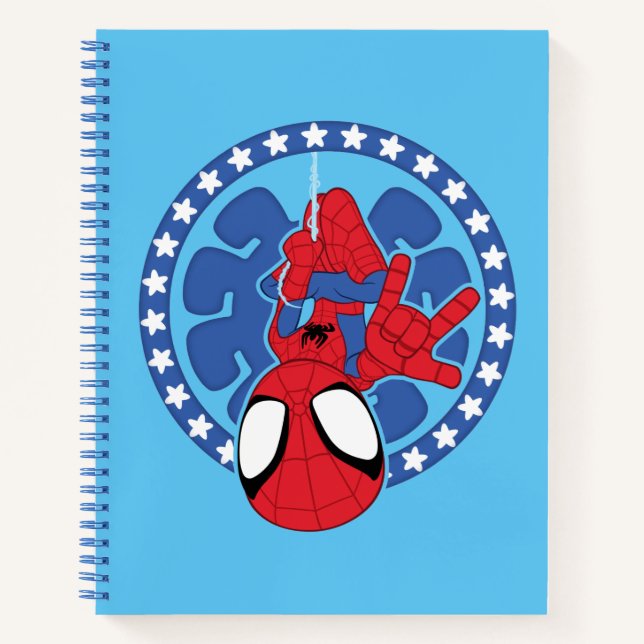 Carnet Icône araignée Americana de Spidey (Devant)