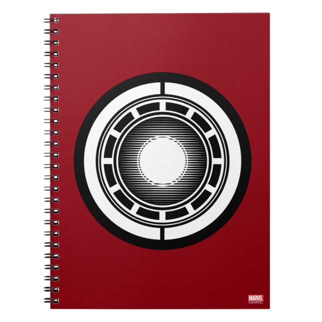 Carnet Icône d'arc de Iron Man (Devant)