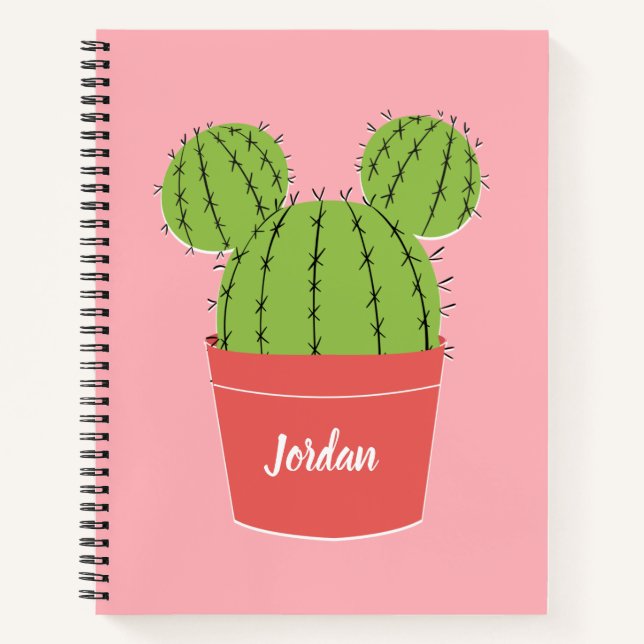 Carnet Icône Mickey Mouse Cactus (Devant)