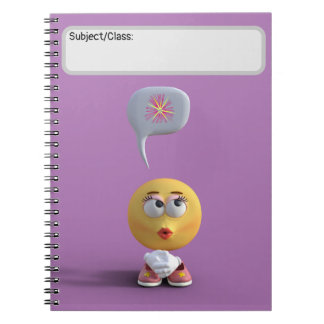 carnet "Idea Emoji" (violet)